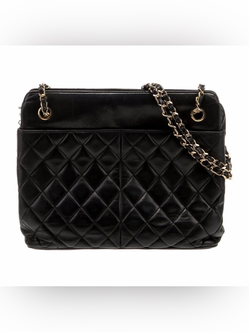 Chanel quilted shoulder bag